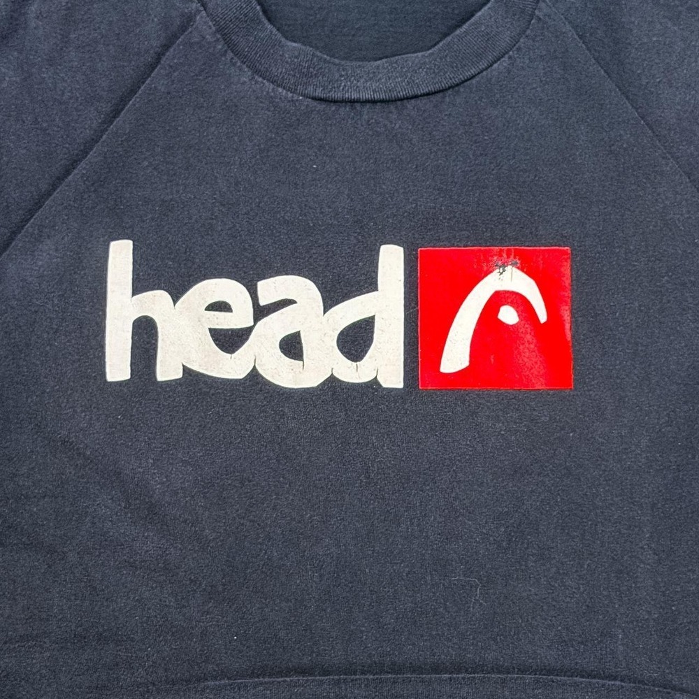 Vintage VTG Y2K 2000's 00's Head Logo Short Sleeve Black T-Shirt - Picture 4 of 5